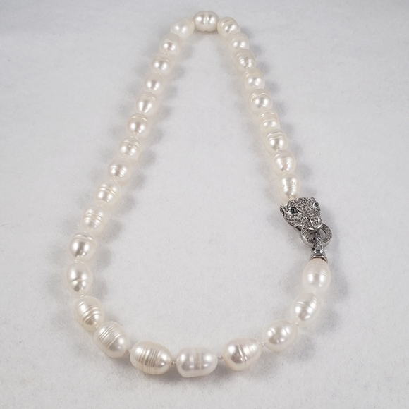 REAL - 11mm Pearl Necklace - Picture 3 of 6